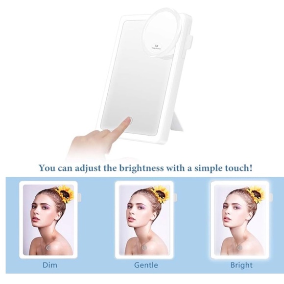 KEDSUM [Upgraded] LED Lighted Makeup Mirror with Full Frame LED Light System - Picture 7 of 9